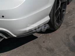 Mercedes W204 FL CF Rear Bumper Splitters mercw20446