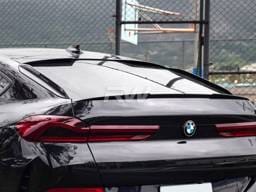 BMW F96 X6M G06 X6 Carbon Fiber Rear Fin Set bmwf96011