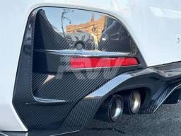 BMW G26 4-Series i4 Carbon Fiber Rear Trims bmwg2610