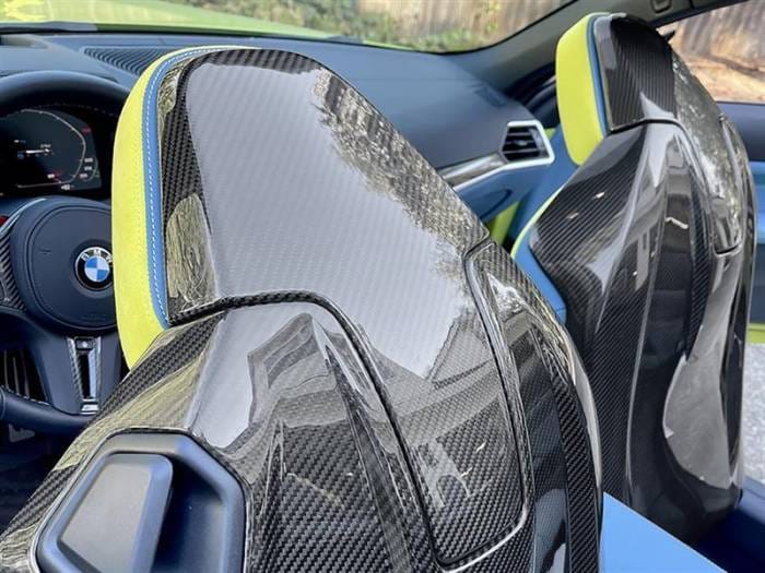 BMW G87 M2 Carbon Fiber Seat Backs bmwg87032 thumbnail 5