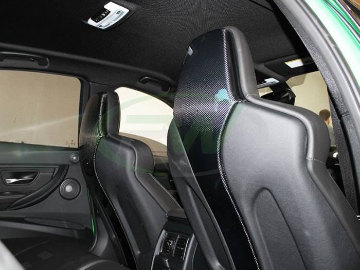 BMW F80 M3/F82 M4 Carbon Fiber Seat Backs bmwf8x020 thumbnail 2