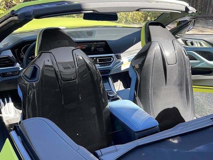 BMW G80 M3 / F93 M8 Carbon Fiber Seat Backs bmwg8008 thumbnail 6