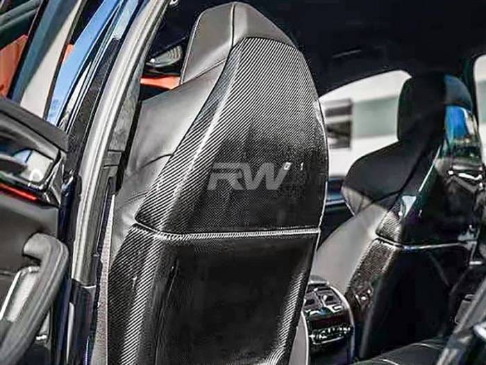 BMW F90 M5 Carbon Fiber Seat Backs bmwf90031