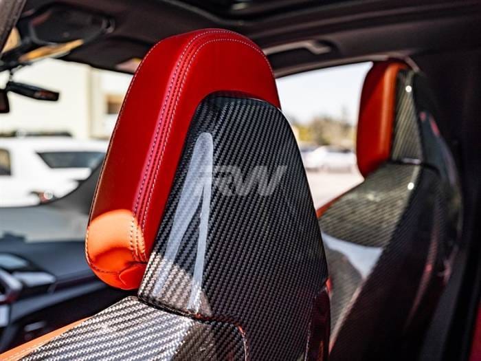 BMW F97 X3M F98 X4M Carbon Fiber Seat Backs bmwf97011 thumbnail 5
