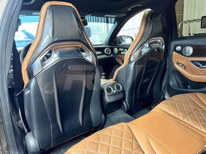 Mercedes W205 C63 Carbon Fiber Seat Backs mercw20525