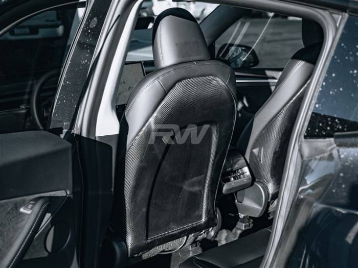 Tesla Carbon Fiber Seat Backs tesla012