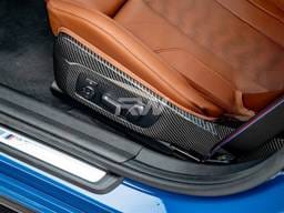 BMW G8x M3 M4 Carbon Fiber Side Seat Trims bmwg8x037