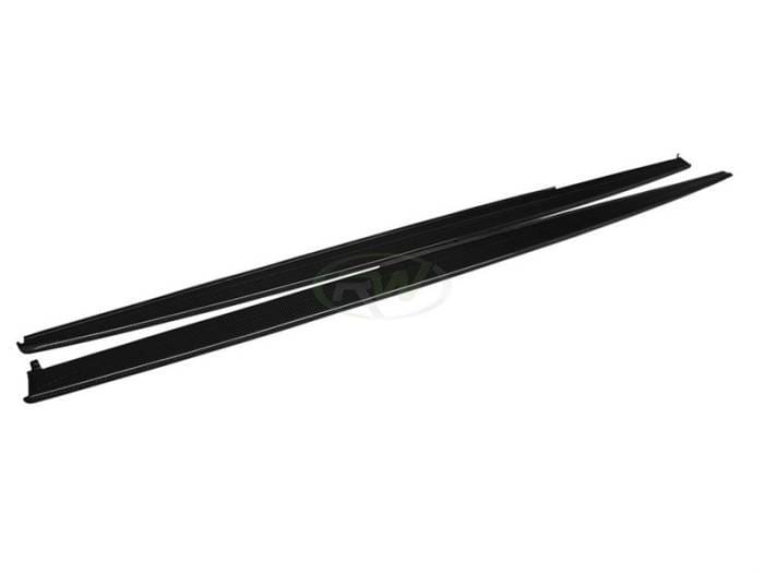 BMW F30 F31 Carbon Fiber Side Skirt Extensions bmwf30009 thumbnail 4