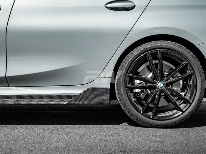 BMW G20 DTM Carbon Fiber Side Skirt Extensions bmwg20052 thumbnail 3