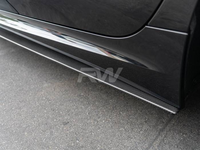 BMW G20 3 Series Carbon Fiber Side Skirt Extensions bmwg20023 thumbnail 3