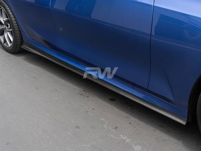BMW G20 K Style Carbon Side Skirt Extensions bmwg2008 thumbnail 2
