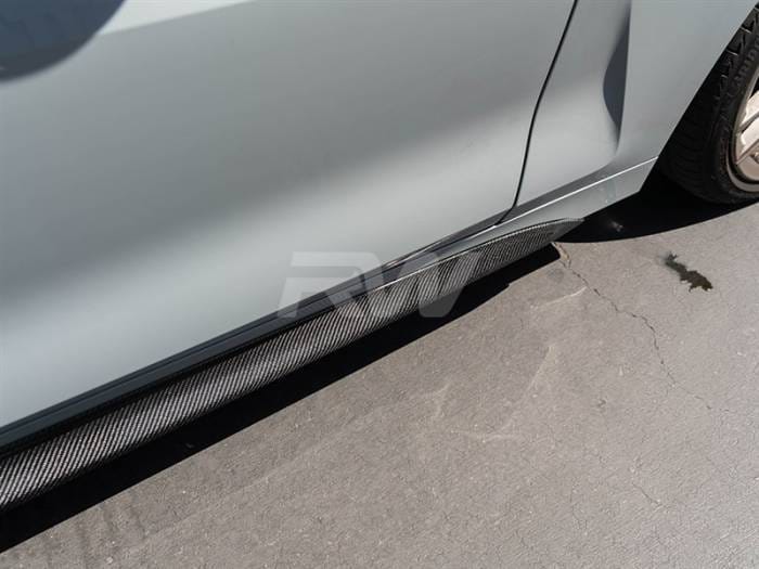 BMW G22/G23 Carbon Fiber Side Skirt Extensions bmwg2202 thumbnail 2
