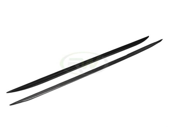 BMW G22/G23 Carbon Fiber Side Skirt Extensions bmwg2202 thumbnail 5