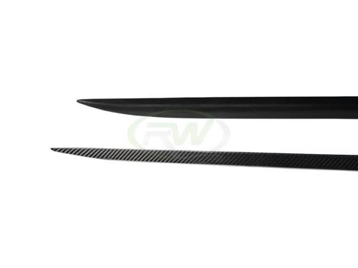 BMW G22/G23 Carbon Fiber Side Skirt Extensions bmwg2202 thumbnail 6