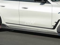 BMW G26 DTM Carbon Fiber Side Skirt Extensions bmwg2607