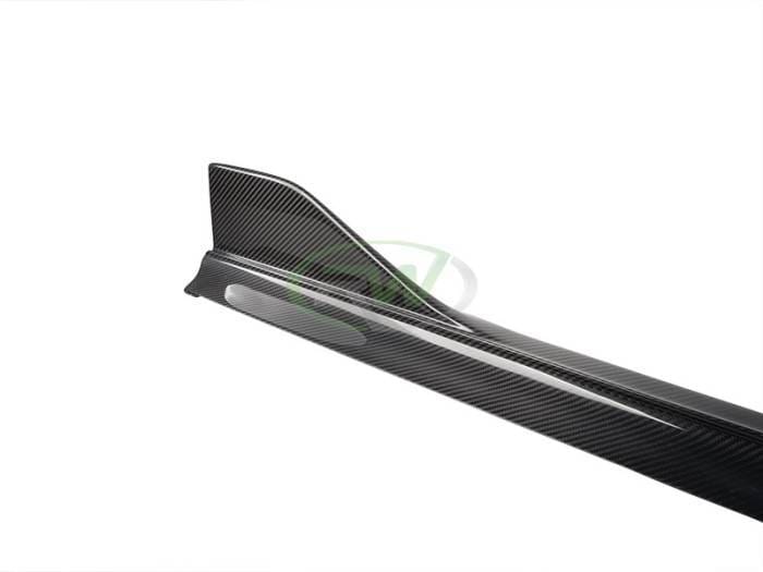 BMW G26 DTM Carbon Fiber Side Skirt Extensions bmwg2607 thumbnail 5