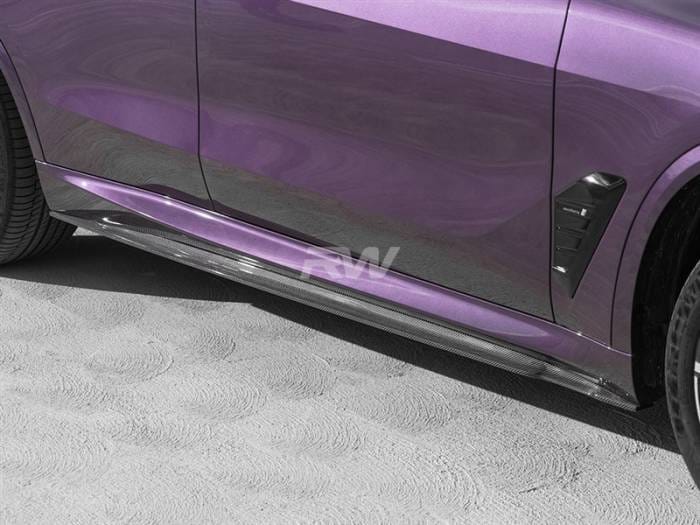BMW G05 X5 / F95 X5M RWS CF Side Skirt Extensions bmwg05009