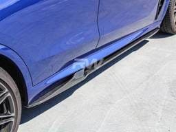 BMW G05 X5 F95 X5M Man Style CF Side Skirt Extensions bmwf95013