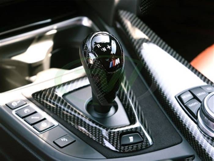 Carbon Fiber Alcantara Shift Console Trim BMW F8x bmwf8x021 thumbnail 2