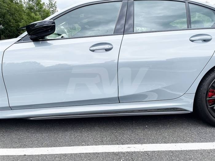 BMW G20 Performance Style Carbon Fiber Side Skirts bmwg20033
