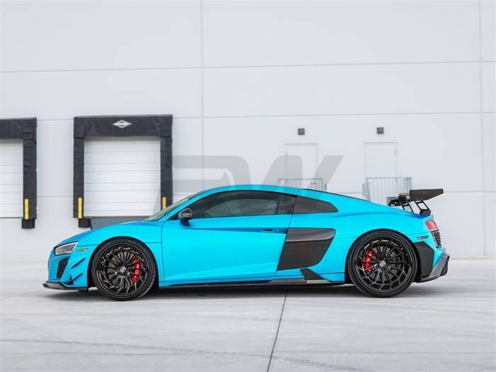 Audi R8 4S DTM Carbon Fiber Side Skirt Extensions audir810 thumbnail 2
