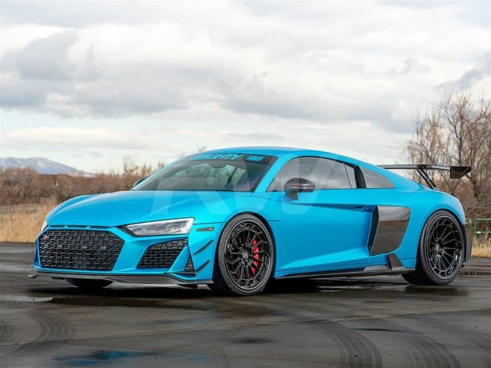 Audi R8 4S DTM Carbon Fiber Side Skirt Extensions audir810 thumbnail 4