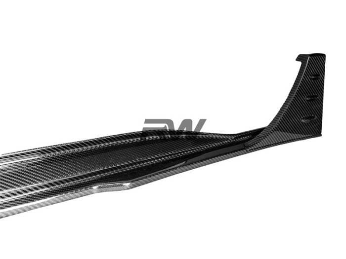 Audi RS6 C8 Avant Carbon Fiber Side Skirt Extensions audirs603 thumbnail 2