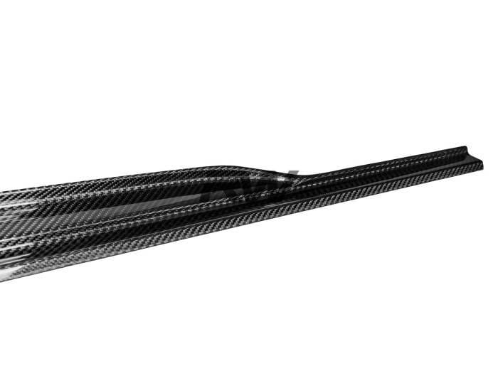 Audi RS6 C8 Avant Carbon Fiber Side Skirt Extensions audirs603 thumbnail 6