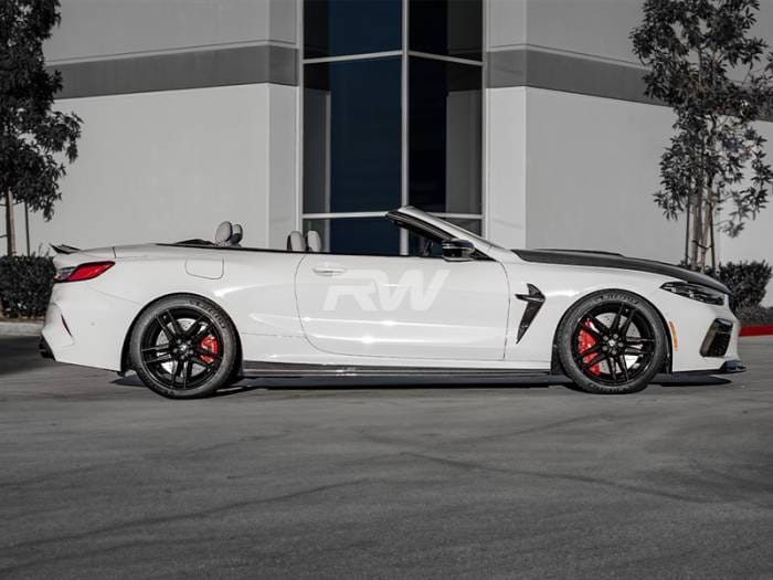 BMW G14 G15 F91 F92 Coupe/Vert CF Side Skirt Extensions bmwf9302 thumbnail 4
