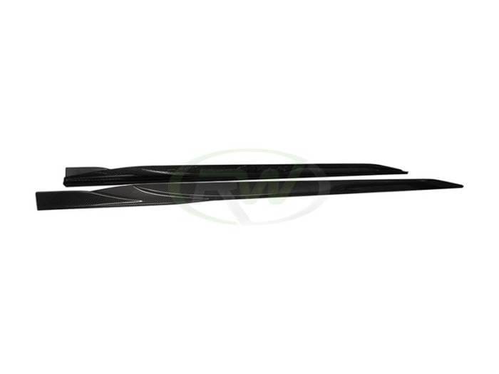 BMW i4 Dry Carbon Fiber Side Skirt Extensions bmwi4002 thumbnail 5