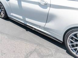 BMW F87 M2 RWS Carbon Fiber Side Skirt Extensions bmwf8719