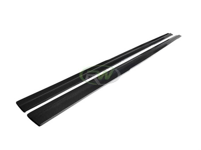 BMW F87 M2 RWS Carbon Fiber Side Skirt Extensions bmwf8719 thumbnail 5