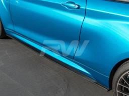 BMW F87 M2 Carbon Fiber Side Skirt Extensions bmwf8711