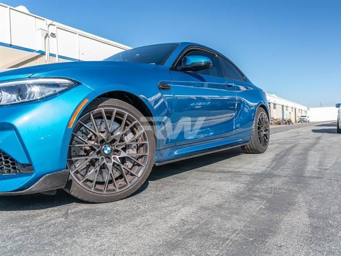 BMW F87 M2 Carbon Fiber Side Skirt Extensions bmwf8711 thumbnail 5