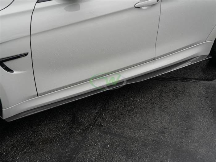 BMW F80 M3 GTX Carbon Fiber Side Skirt Extensions bmwf80002 thumbnail 2