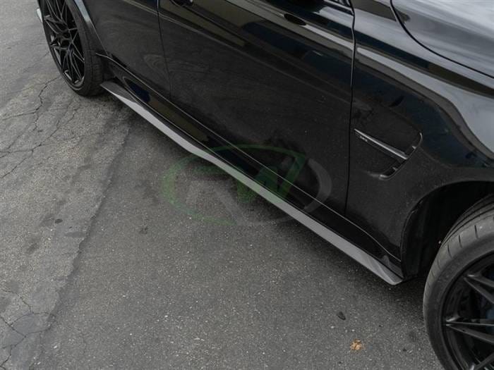 BMW F80 M3 GTX Carbon Fiber Side Skirt Extensions bmwf80002 thumbnail 3