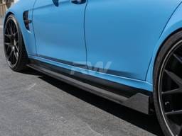BMW F80 M3 RWS Type I CF Side Skirt Extensions bmwf8x037