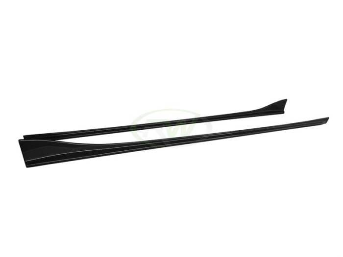 BMW F06 F12 F13 Carbon Fiber Side Skirt Extensions bmwf12015 thumbnail 6