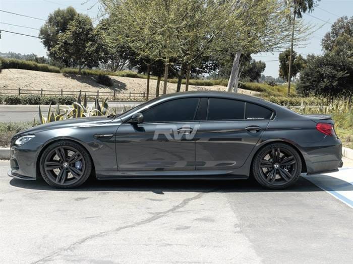 BMW F06 DTM Carbon Fiber Side Skirt Extensions bmwf0601 thumbnail 4