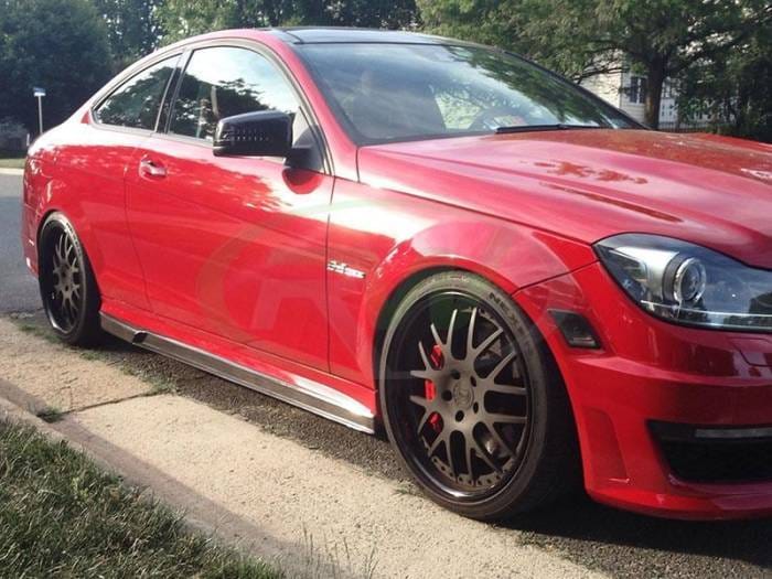 Mercedes W204 C63 DTM CF Side Skirt Extensions Mercw20443 thumbnail 4