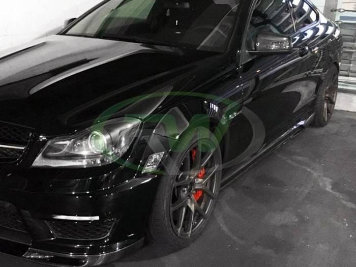 Mercedes W204 C63 DTM CF Side Skirt Extensions Mercw20443 thumbnail 5