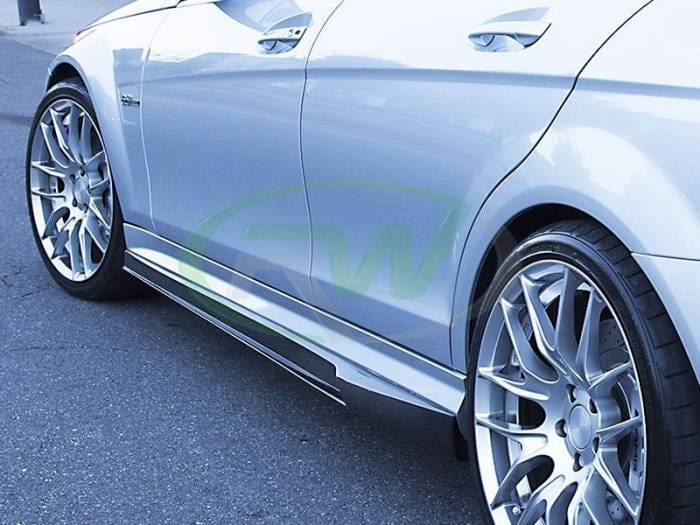 Mercedes W204 C63 DTM CF Side Skirt Extensions Mercw20443 thumbnail 6