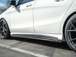 Mercedes CLA250 CLA45 CF Side Skirt Extensions mercc11705