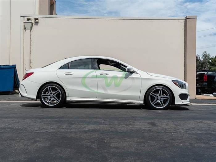 Mercedes CLA250 CLA45 CF Side Skirt Extensions mercc11705 thumbnail 5