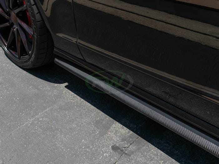 Mercedes W218 CLS Carbon Fiber Side Skirt Extensions mercw21814 thumbnail 2