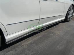 Mercedes W212 Carbon Fiber Side Skirt Extensions mercw21218
