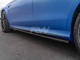 Mercedes W213 E63S Forged Carbon Side Skirt Extensions mercw21312