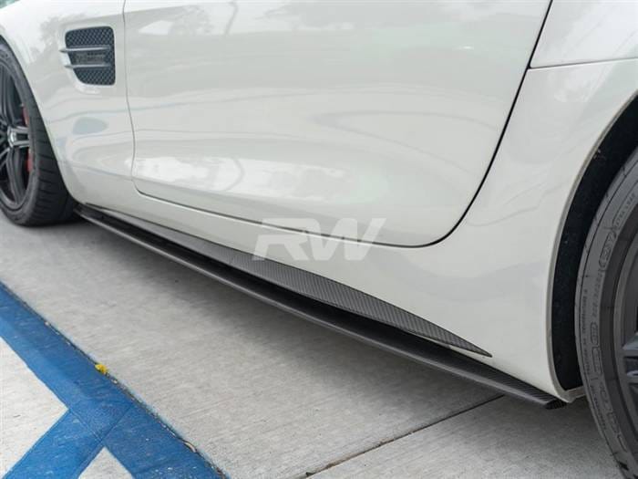 Mercedes C190 GTC GTS GTR RWS CF Side Skirt Extensions mercc19009 thumbnail 4