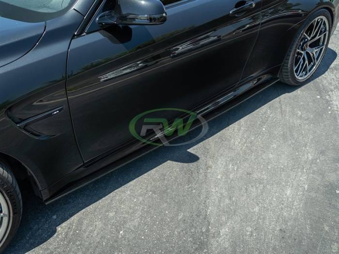 BMW F82 F83 M4 CF Side Skirt Extensions bmwf82m405 thumbnail 2