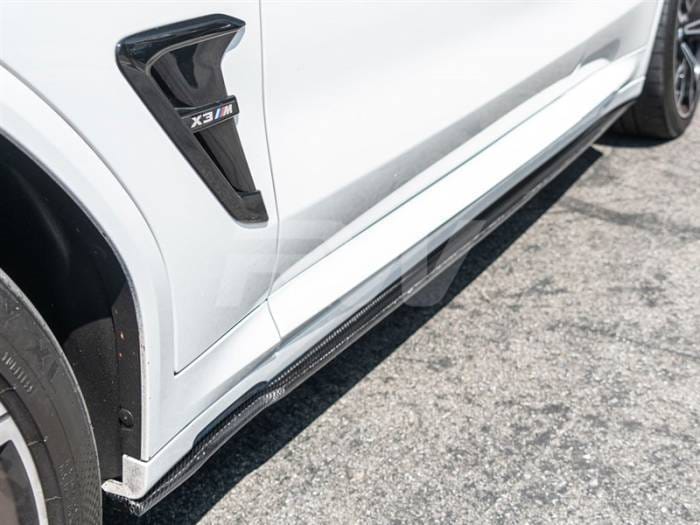 BMW G01 G02 F97 F98 RWS CF Side Skirt Extensions bmwf9702